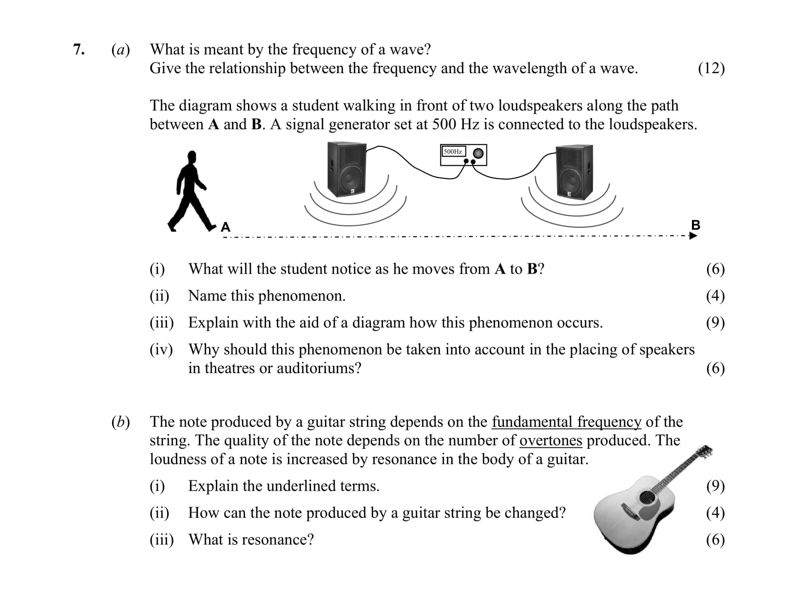 7.-(a)-What-is-meant-by-the-frequency-of-a-wave?-Give-the-relationship-between-the-frequency-and-the-wavelength-of-a-wave-Leaving Cert Physics-Question 7-2013.png