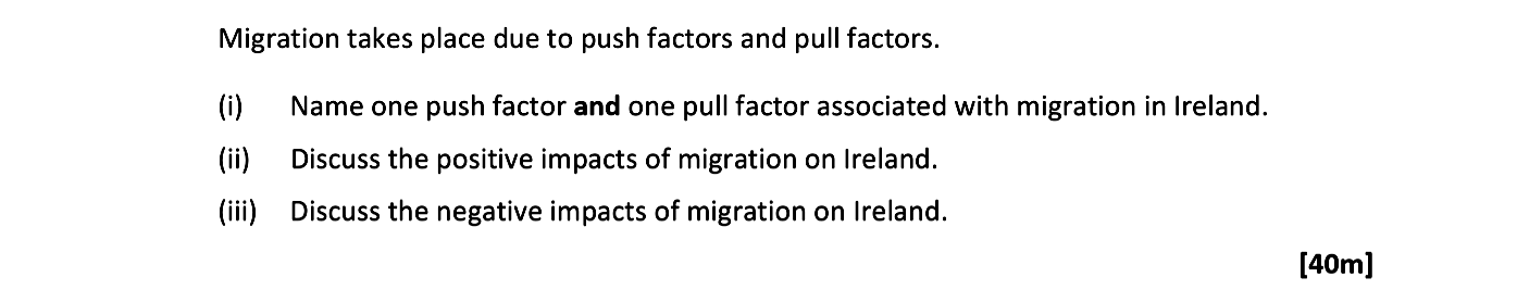 Migration-takes-place-due-to-push-factors-and-pull-factors-Leaving Cert Geography-Question 11B-2020.png