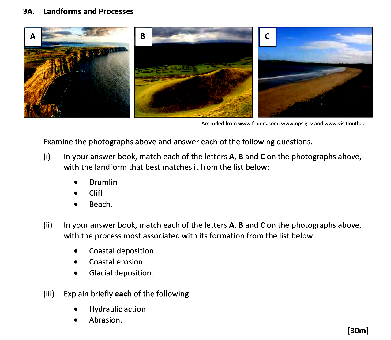 Examine-the-photographs-above-and-answer-each-of-the-following-questions-Leaving Cert Geography-Question 3A-2020.png