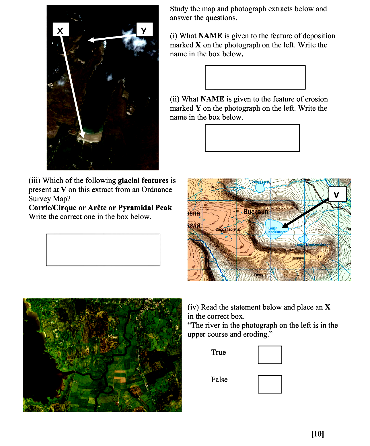 Study-the-map-and-photograph-extracts-below-and-answer-the-questions-Leaving Cert Geography-Question Question 1-2007.png