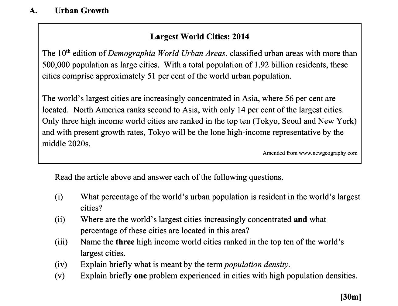 Read-the-article-above-and-answer-each-of-the-following-questions-Leaving Cert Geography-Question A-2016.png