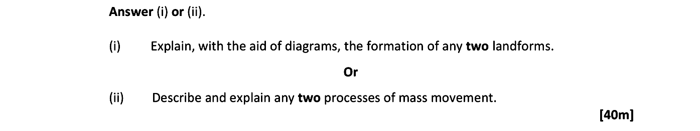 Answer-(i)-or-(ii)-Leaving Cert Geography-Question 1-2019.png