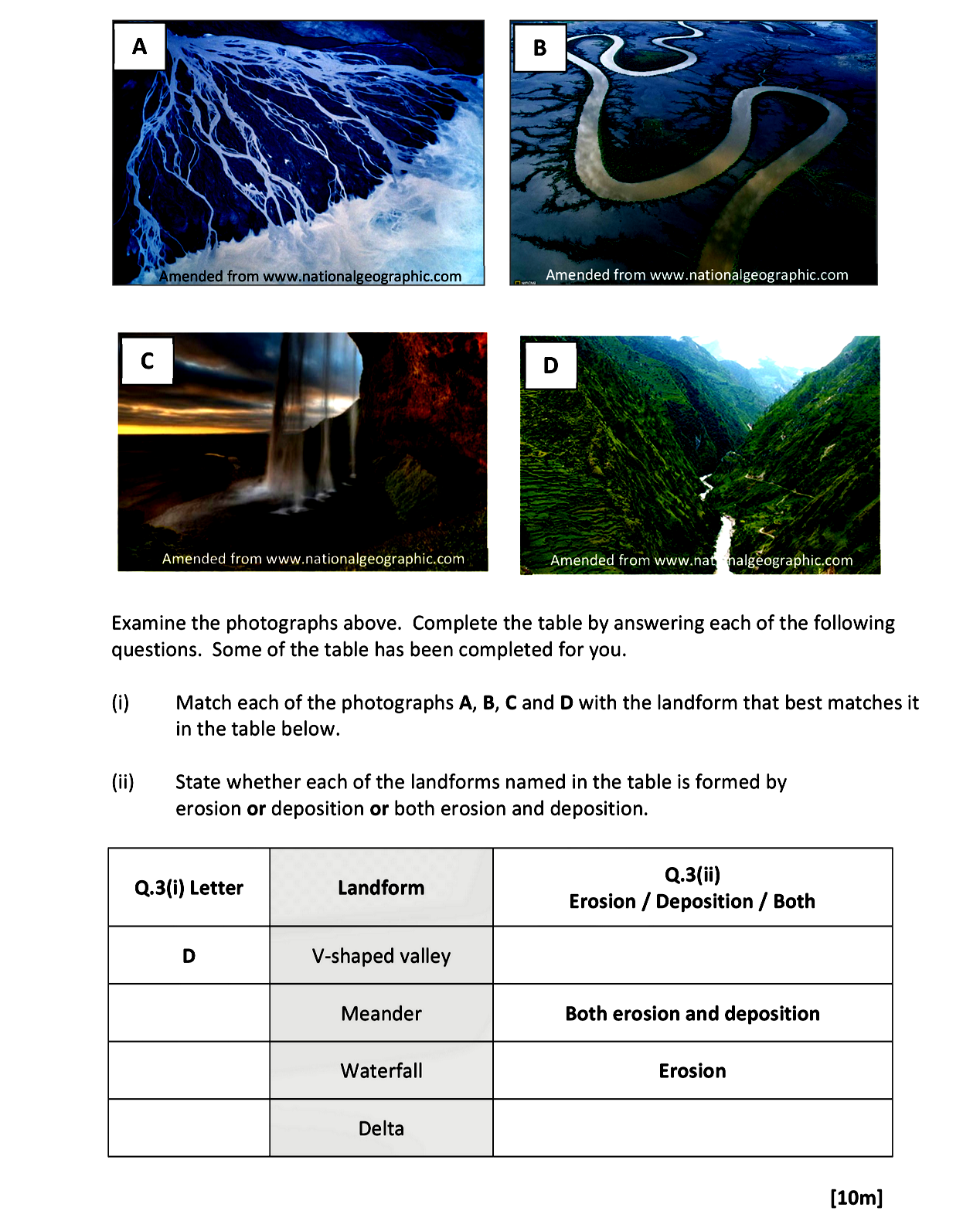 Examine-the-photographs-above-Leaving Cert Geography-Question 3-2019.png
