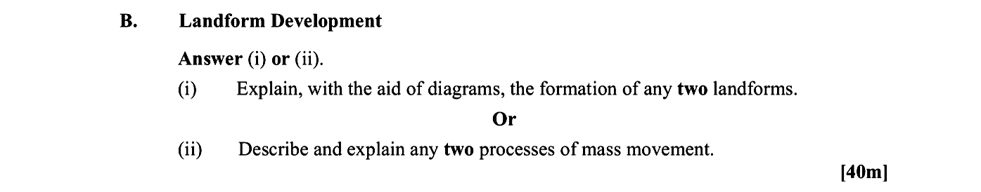 Landform-Development--Answer-(i)-or-(ii)-Leaving Cert Geography-Question B-2016.png