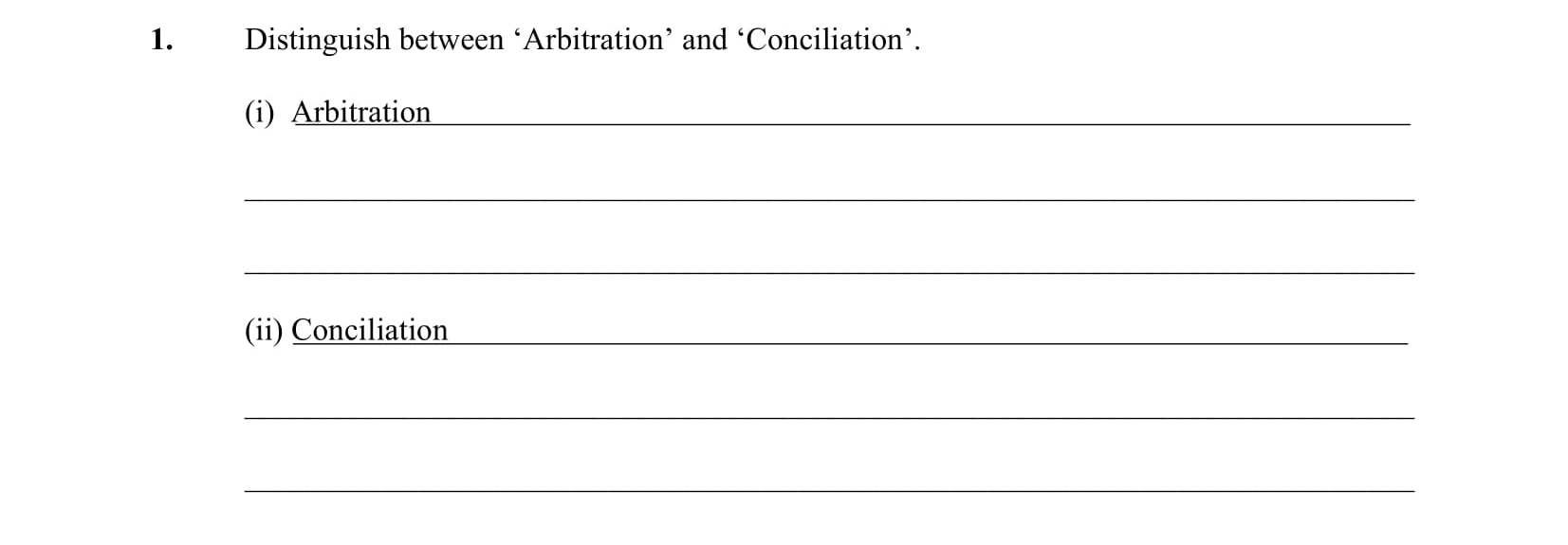 Distinguish-between-'Arbitration'-and-'Conciliation'-Leaving Cert Business-Question 1.-2004.png