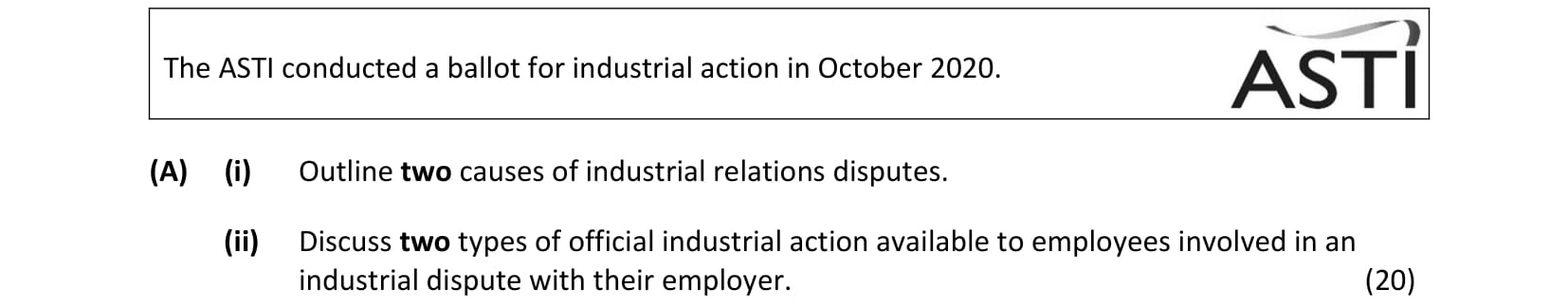 The-ASTI-conducted-a-ballot-for-industrial-action-in-October-2020-Leaving Cert Business-Question 4 (A)-2021.png