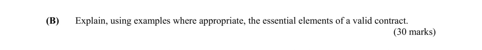 Explain,-using-examples-where-appropriate,-the-essential-elements-of-a-valid-contract.-Leaving Cert Business-Question B-2003.png