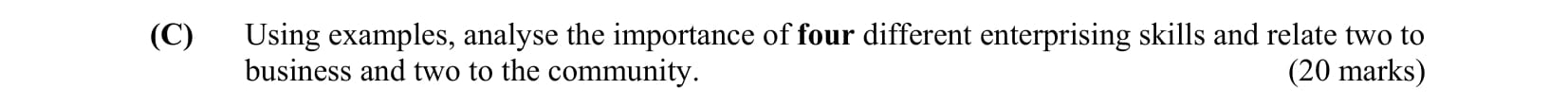 Using-examples,-analyse-the-importance-of-four-different-enterprising-skills-and-relate-two-to-business-and-two-to-the-community.-Leaving Cert Business-Question C-2006.png