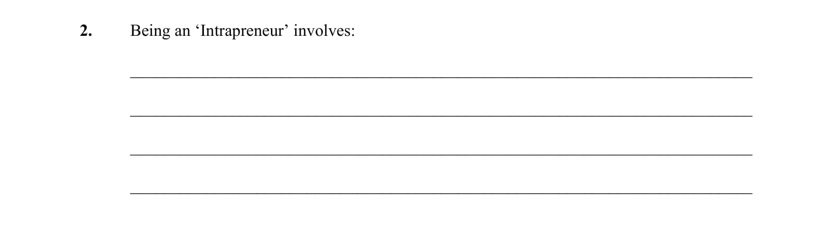 Being-an-'Intrapreneur'-involves:-----Leaving Cert Business-Question 2-2004.png