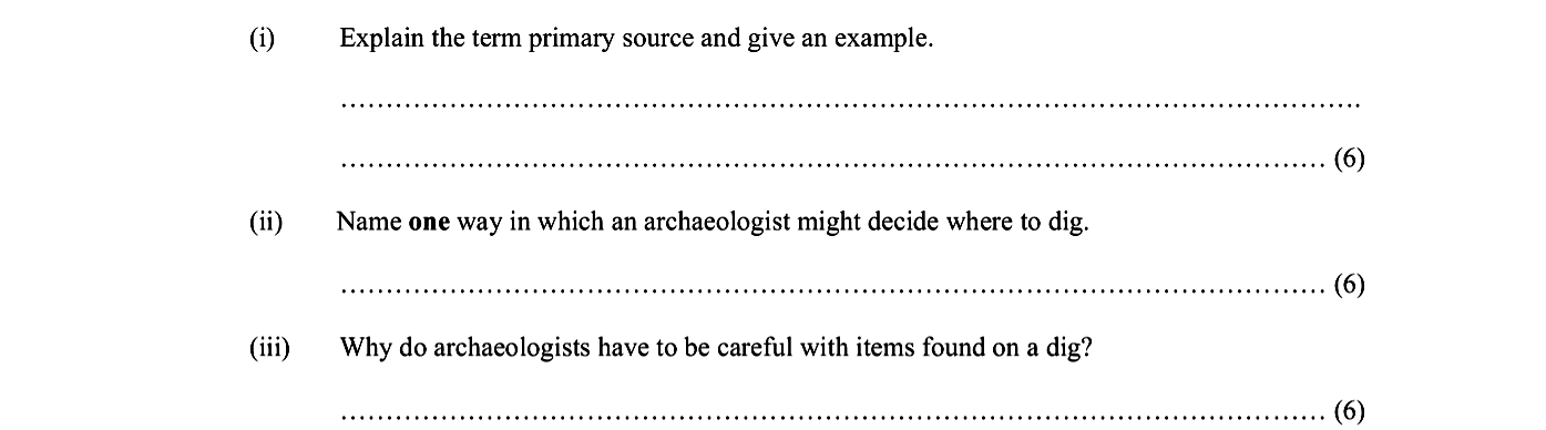Explain-the-term-primary-source-and-give-an-example.---Junior Cycle History-Question i-2009.png