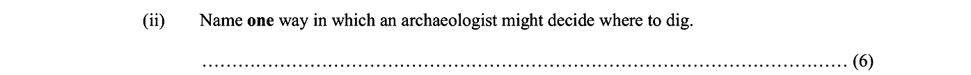 Name-one-way-in-which-an-archaeologist-might-decide-where-to-dig.-Junior Cycle History-Question ii-2009.png
