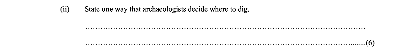 State-one-way-that-archaeologists-decide-where-to-dig.-------Junior Cycle History-Question (ii)-2009.png