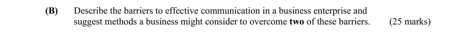 Describe-the-barriers-to-effective-communication-in-a-business-enterprise-and-suggest-methods-a-business-might-consider-to-overcome-two-of-these-barriers.-Leaving Cert Business-Question B-2008.png