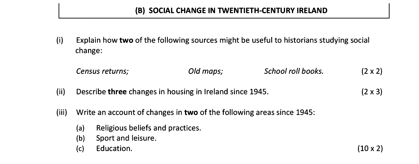 Explain-how-two-of-the-following-sources-might-be-useful-to-historians-studying-social-change:--Census-returns;-Old-maps;-School-roll-books-Junior Cycle History-Question 6B-2019.png