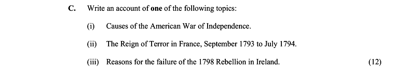 Write-an-account-of-one-of-the-following-topics:--(i)-Causes-of-the-American-War-of-Independence-Junior Cycle History-Question C-2008.png