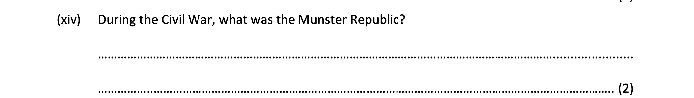 During-the-Civil-War,-what-was-the-Munster-Republic?-Junior Cycle History-Question (xiv)-2017.png