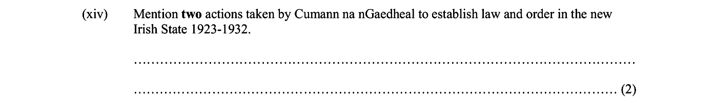 Mention-two-actions-taken-by-Cumann-na-nGaedheal-to-establish-law-and-order-in-the-new-Irish-State-1923-1922-Junior Cycle History-Question (xiv)-2013.png