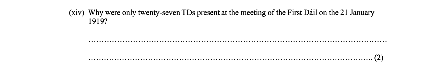 Why-were-only-twenty-seven-TDs-present-at-the-meeting-of-the-First-Dáil-on-the-21-January-1919?-...............................................................................-Junior Cycle History-Question (xiv)-2010.png