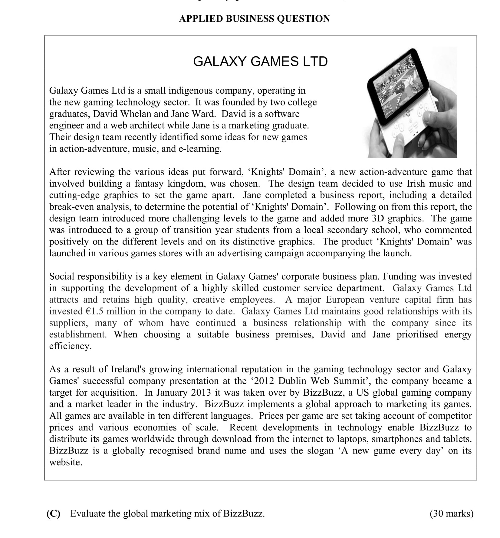 Evaluate-the-global-marketing-mix-of-BizzBuzz-Leaving Cert Business-Question C-2013.png