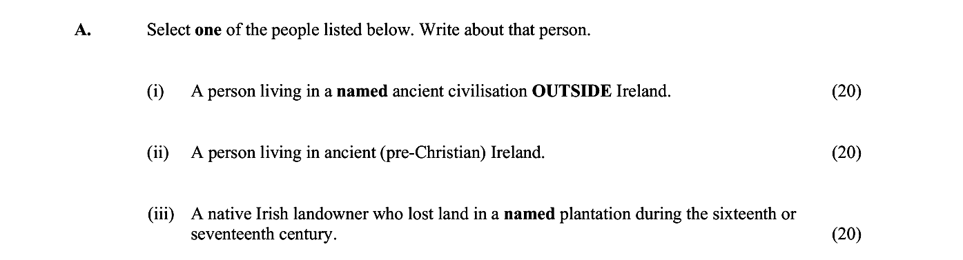 Select-one-of-the-people-listed-below-Junior Cycle History-Question A-2014.png