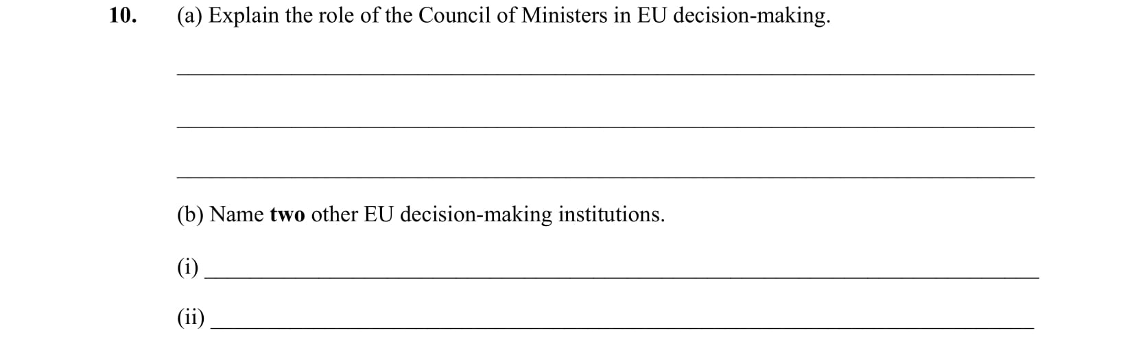 (a)-Explain-the-role-of-the-Council-of-Ministers-in-EU-decision-making-Leaving Cert Business-Question 10-2009.png