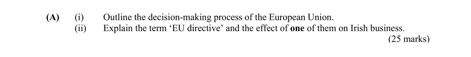 Outline-the-decision-making-process-of-the-European-Union-Leaving Cert Business-Question 3-2006.png