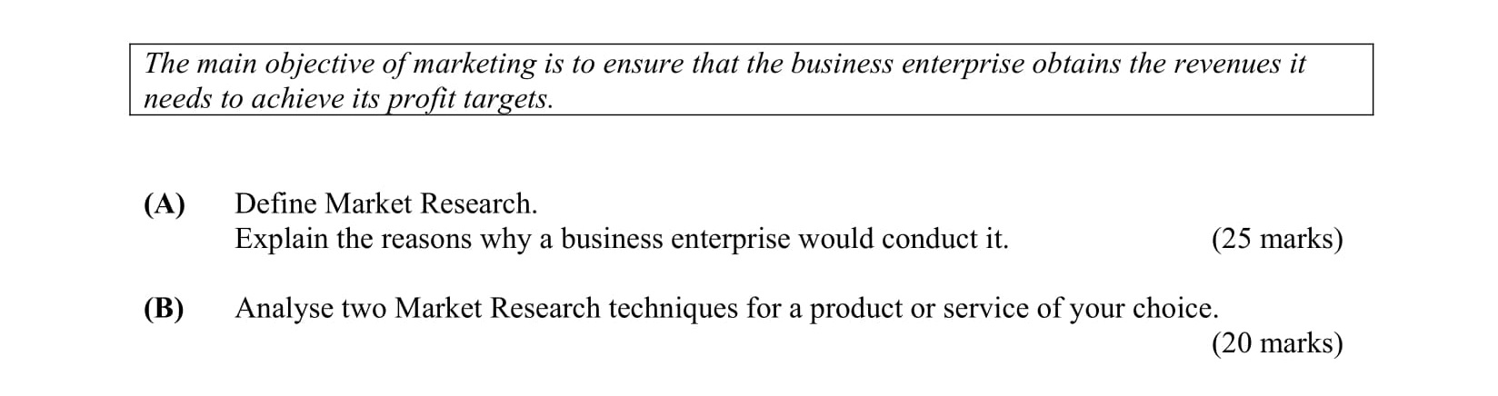Define-Market-Research-Leaving Cert Business-Question A-2004.png