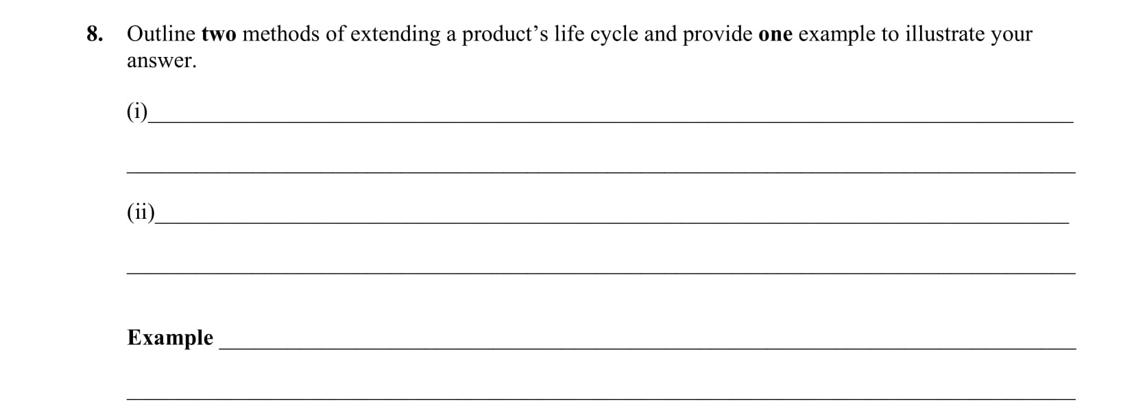 Outline-two-methods-of-extending-a-product’s-life-cycle-and-provide-one-example-to-illustrate-your-answer-Leaving Cert Business-Question 8-2016.png