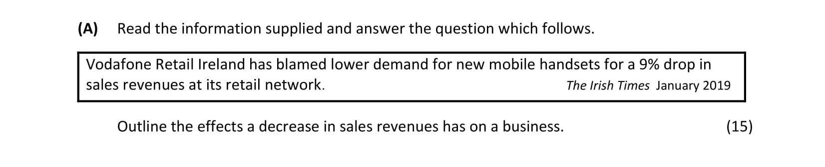 Read-the-information-supplied-and-answer-the-question-which-follows-Leaving Cert Business-Question 5A-2019.png