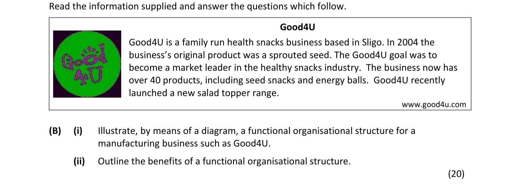 Good4U-is-a-family-run-health-snacks-business-based-in-Sligo-Leaving Cert Business-Question B-2019.png