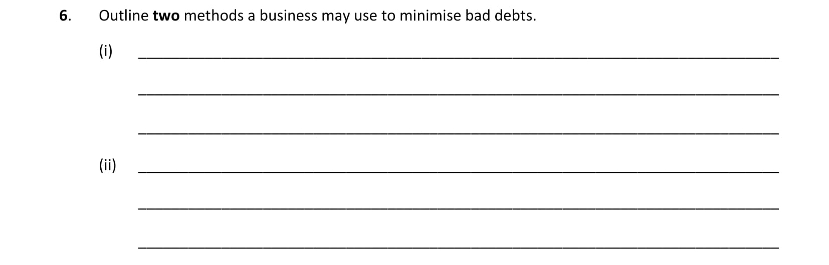 Outline-two-methods-a-business-may-use-to-minimise-bad-debts-Leaving Cert Business-Question 6-2017.png