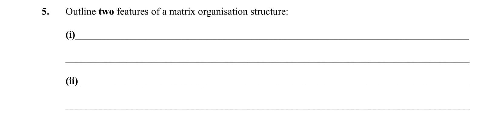Outline-two-features-of-a-matrix-organisation-structure:--(i)--(ii)-Leaving Cert Business-Question 5-2012.png