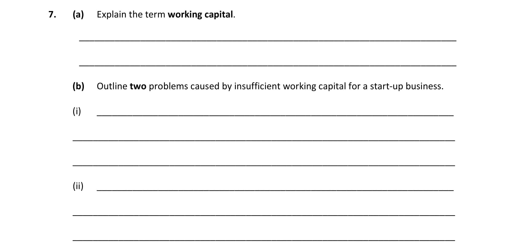 7.-(a)-Explain-the-term-working-capital-Leaving Cert Business-Question 7-2018.png