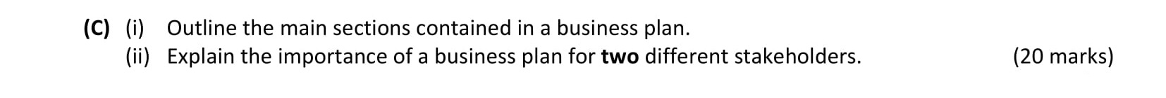Outline-the-main-sections-contained-in-a-business-plan-Leaving Cert Business-Question C-2017.png