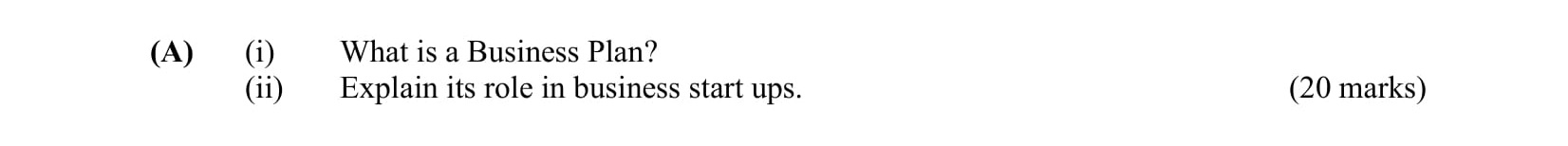 What-is-a-Business-Plan?--A-business-plan-is-a-detailed-document-that-outlines-a-company's-goals,-the-strategy-to-achieve-them,-and-the-resources-required-Leaving Cert Business-Question A(i)-2005.png