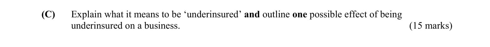 Explain-what-it-means-to-be-'underinsured'-and-outline-one-possible-effect-of-being-underinsured-on-a-business.--Leaving Cert Business-Question C-2014.png