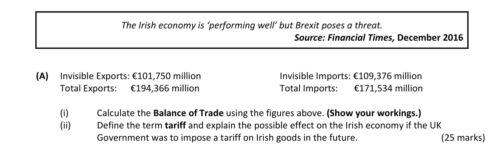 The-Irish-economy-is-'performing-well'-but-Brexit-poses-a-threat-Leaving Cert Business-Question 3(A)-2017.png