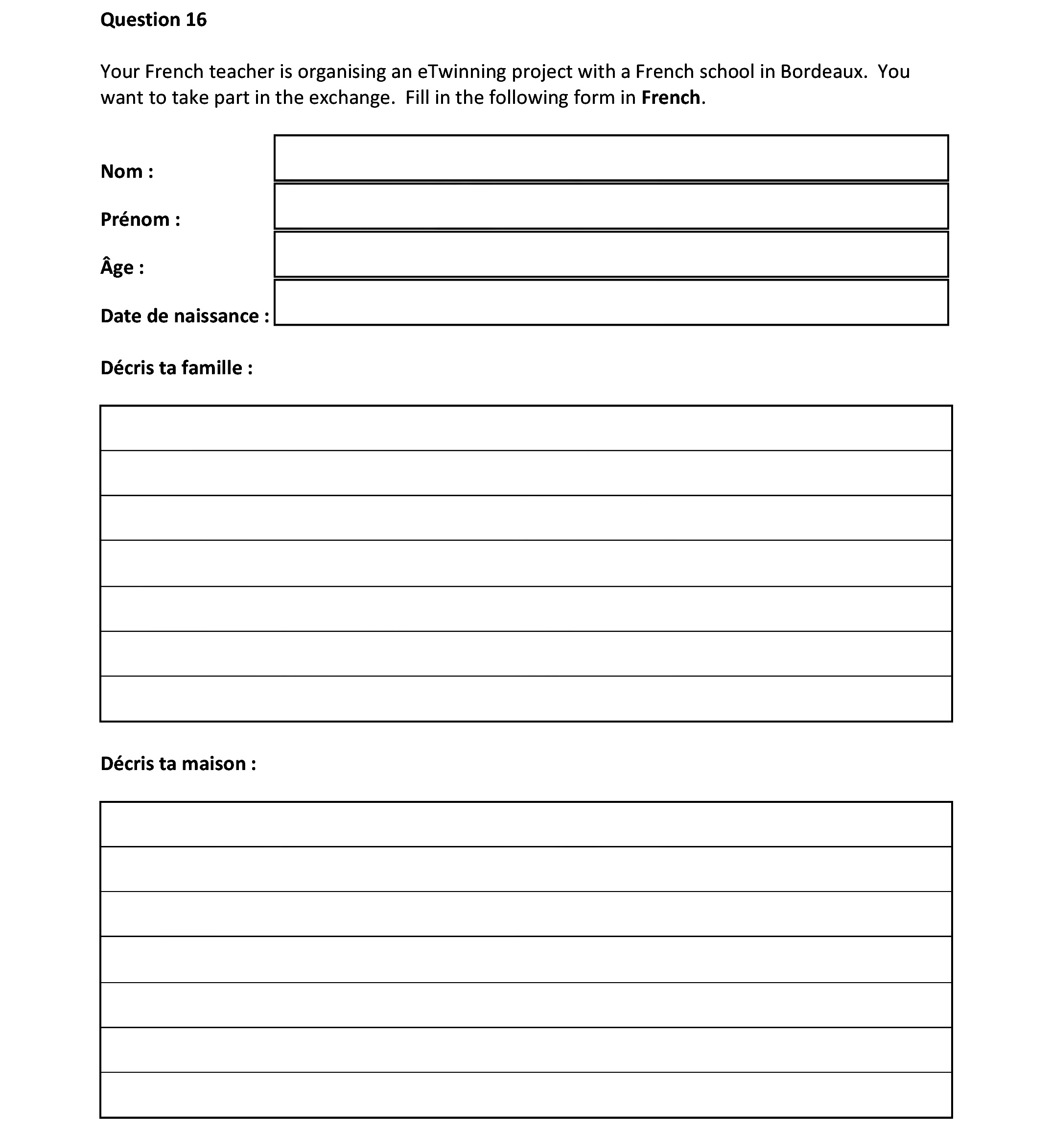 Your-French-teacher-is-organising-an-eTwinning-project-with-a-French-school-in-Bordeaux-Junior Cycle French-Question 16-2020.png