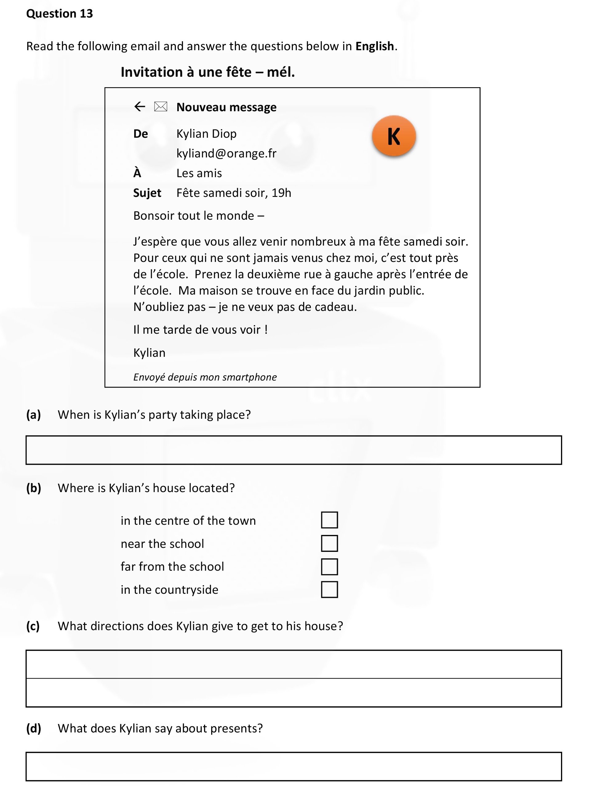 Read-the-following-email-and-answer-the-questions-below-in-English-Junior Cycle French-Question 13-2020.png