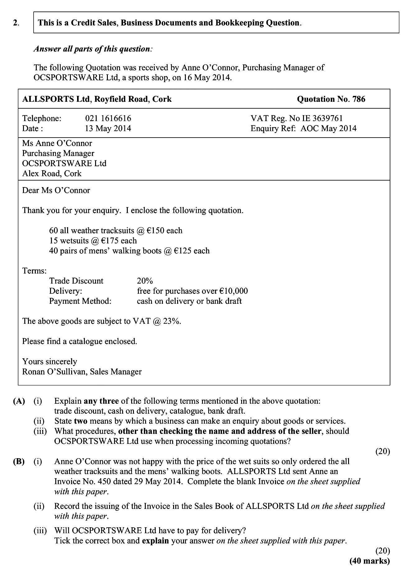 This-is-a-Credit-Sales,-Business-Documents-and-Bookkeeping-Question-Junior Cycle Business Studies-Question 2-2014.png