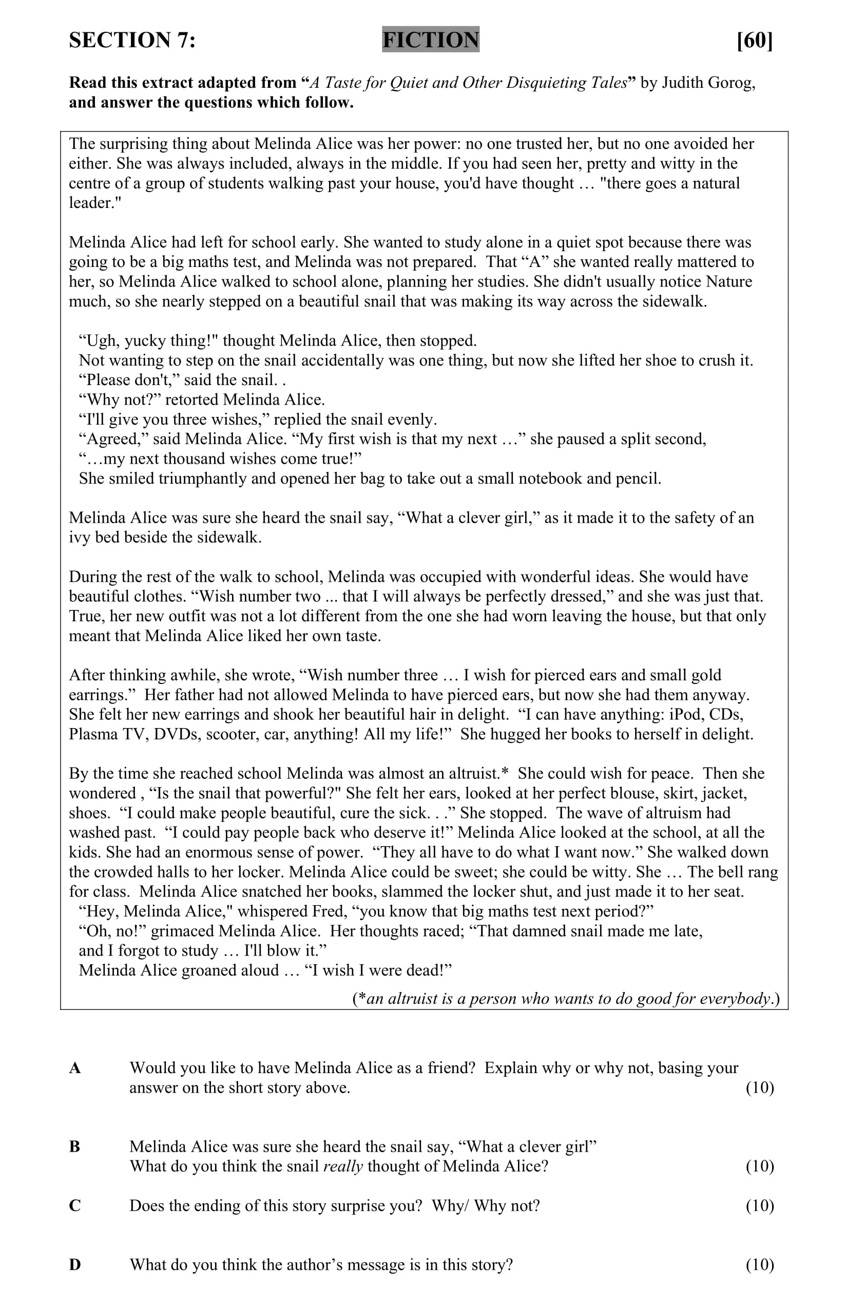 Read-this-extract-adapted-from-"4-Taste-for-Quiet-and-Other-Disquieting-Tales"-by-Judith-Gorog,-and-answer-the-questions-which-follow-Junior Cycle English-Question 7-2007.png