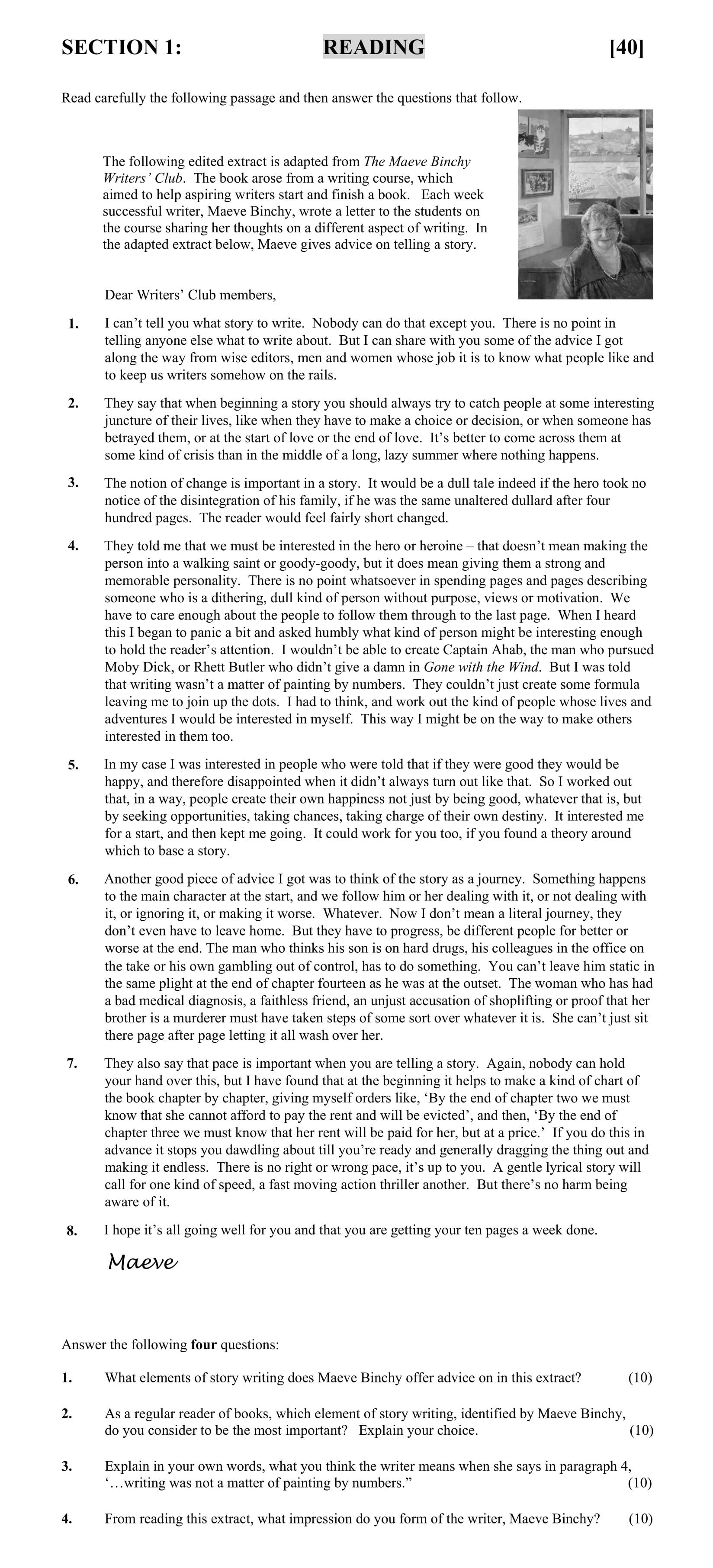 What-elements-of-story-writing-does-Maeve-Binchy-offer-advice-on-in-this-extract?--The-following-edited-extract-is-adapted-from-The-Maeve-Binchy-Writers'-Club-Junior Cycle English-Question 1-2009.png