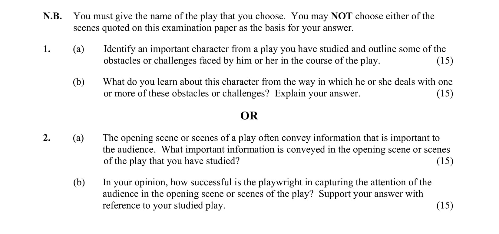 You-must-give-the-name-of-the-play-that-you-choose-Junior Cycle English-Question 1-2012.png