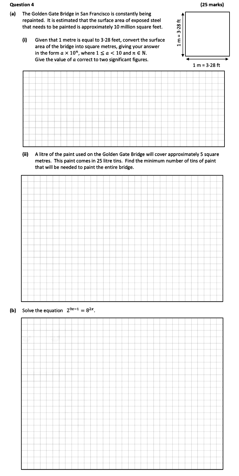 The-Golden-Gate-Bridge-in-San-Francisco-is-constantly-being-repainted-Leaving Cert Mathematics-Question 4-2020.png