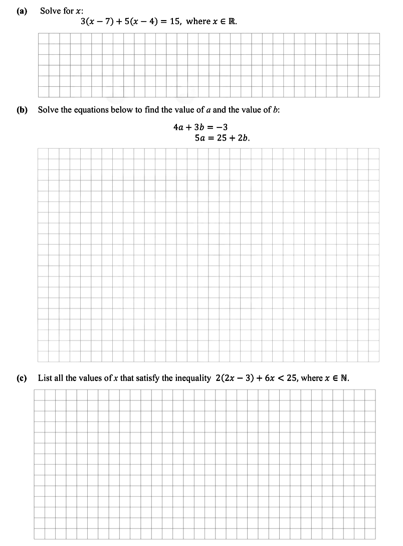 Solve-for-$x$:--$$3(x---7)-+-5(x---4)-=-15$$,-where-$x-\in-\mathbb{R}$-Leaving Cert Mathematics-Question 3-2016.png