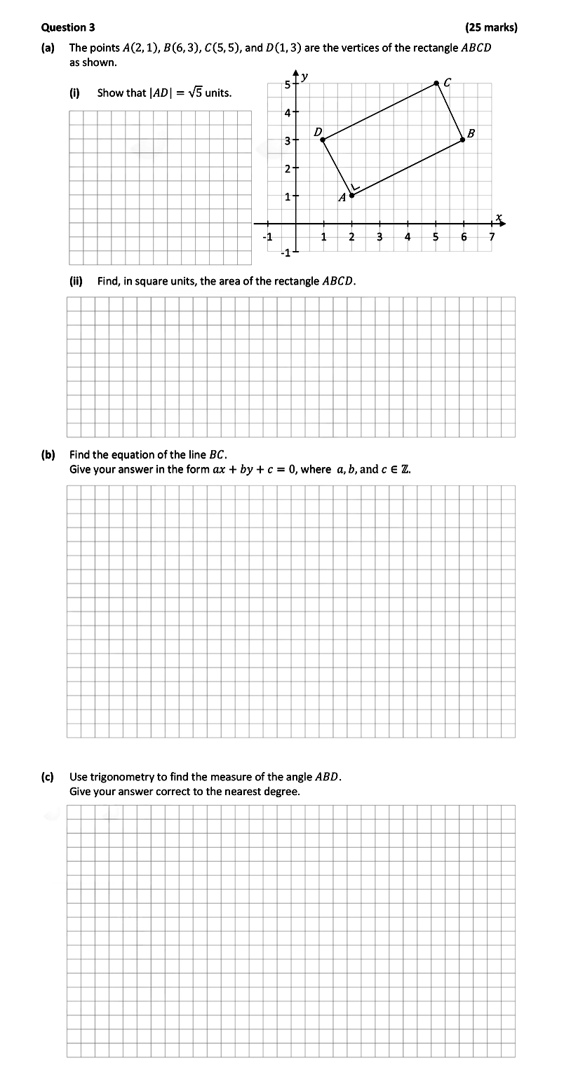 The-points-A(2,-1),-B(6,-3),-C(5,-5),-and-D(1,-3)-are-the-vertices-of-the-rectangle-ABCD-as-shown-Leaving Cert Mathematics-Question 3-2017.png