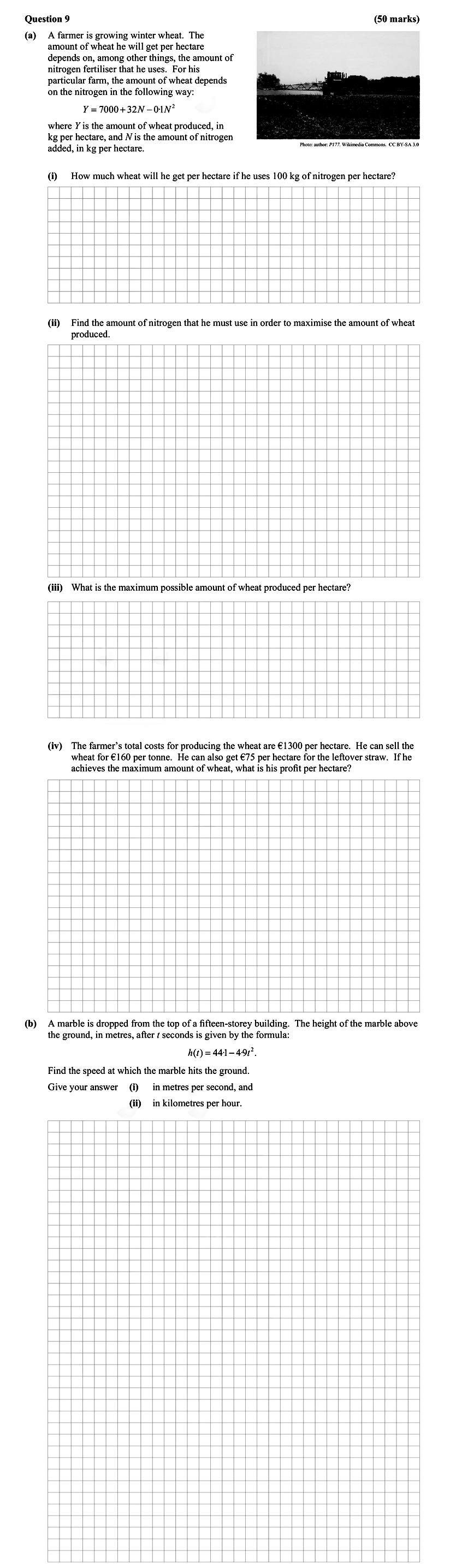 A-farmer-is-growing-winter-wheat-Leaving Cert Mathematics-Question 9-2014.png