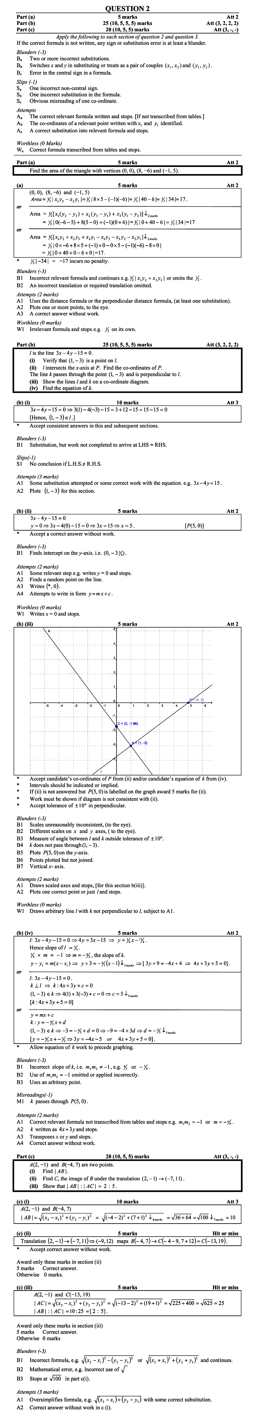Find-the-area-of-the-triangle-with-vertices-(0,-0),-(8,--6)-and-(-1,-5)-Leaving Cert Mathematics-Question 2-2010.png