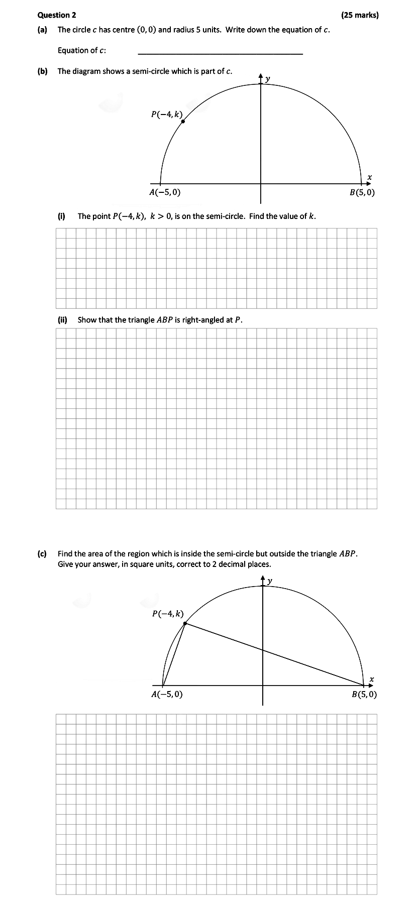 The-circle-c-has-centre-(0,0)-and-radius-5-units-Leaving Cert Mathematics-Question 2-2017.png