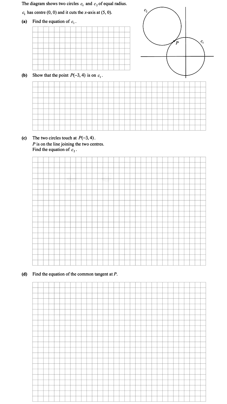 The-diagram-shows-two-circles-$c_1$-and-$c_2$-of-equal-radius-Leaving Cert Mathematics-Question Question 1-2012.png